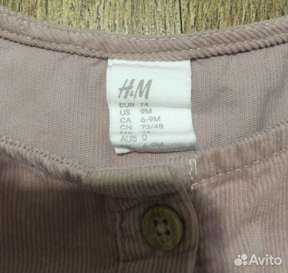 Вельветовая рубашка для девочки