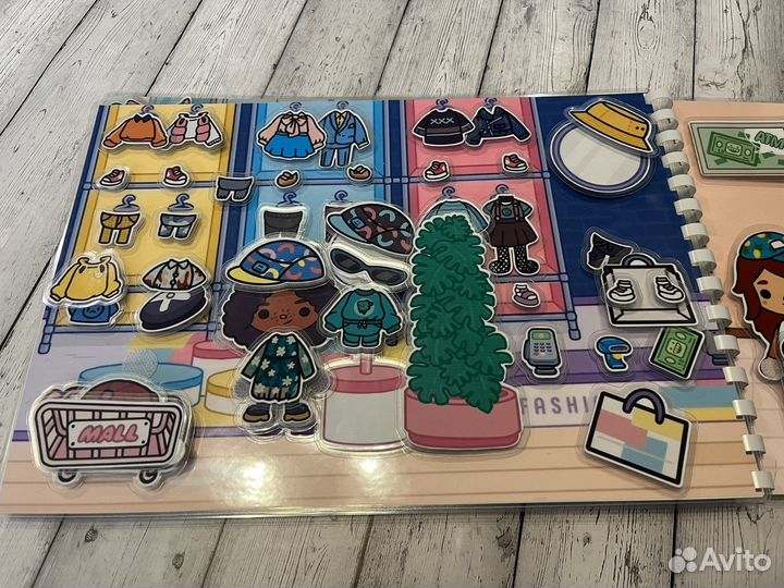 Игры на липучках Toca boca life pets