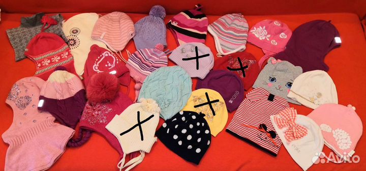 Шапочки Reima, Chobi и др. р48-54,варежки/перчатки