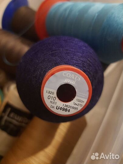 Нитки швейные бабины