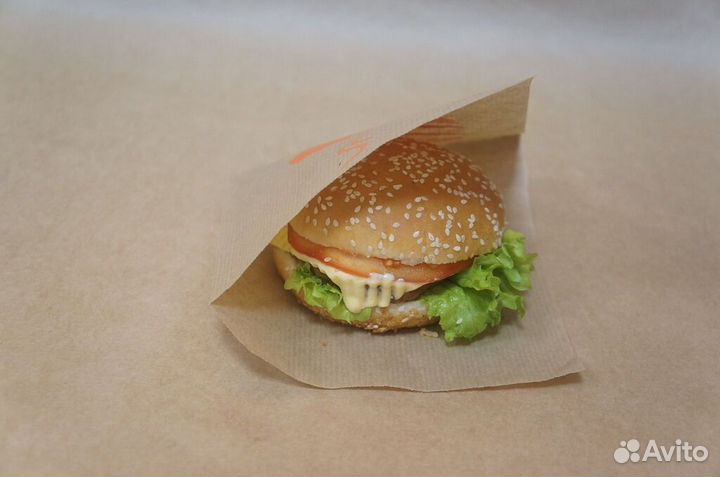 Уголок под гамбургер 150*170 мм Крафт 3000/100