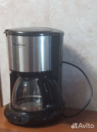 Moulinex кофеварка в отл.сост