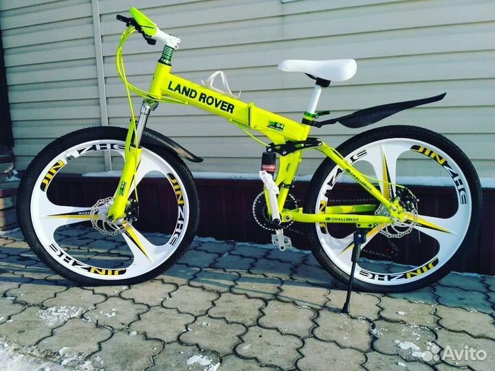 Велосипед на литых дисках. Новый