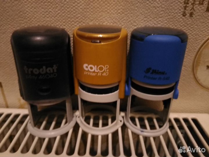 Штамп, автоматическая оснастка для печати