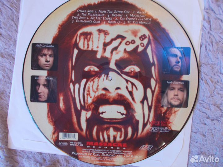 King Diamond The Spider's Lullabye 1995, germany