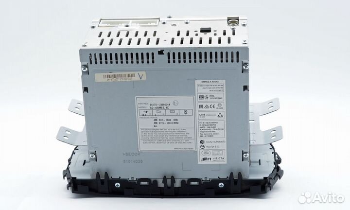 Автомагнитола штатная на Hyundai Santa Fe 2017