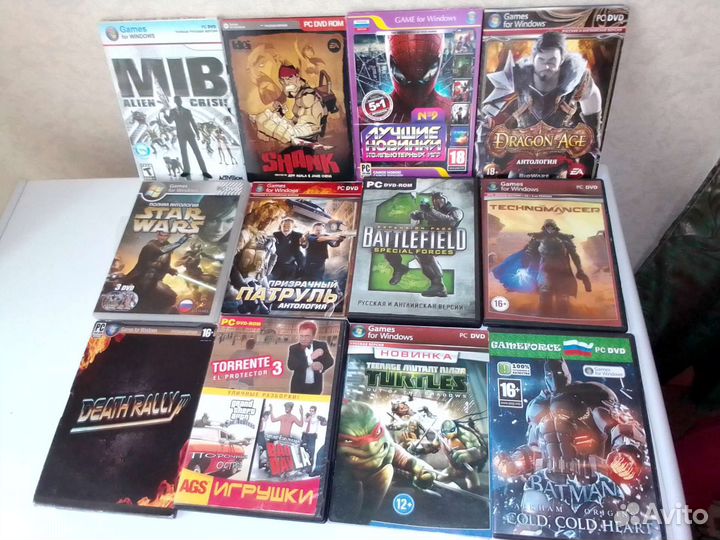 Компьютерные игры,Dvd, Cd