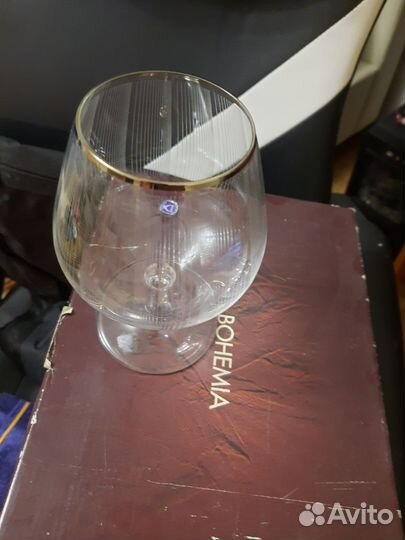 Бокалы для коньяка богемия
