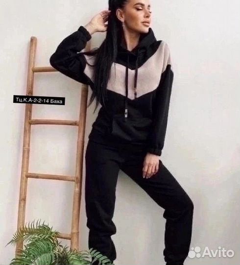 Флисовый костюм женский