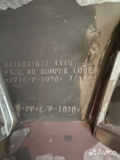 Бампер на Mitsubishi eclipse cross