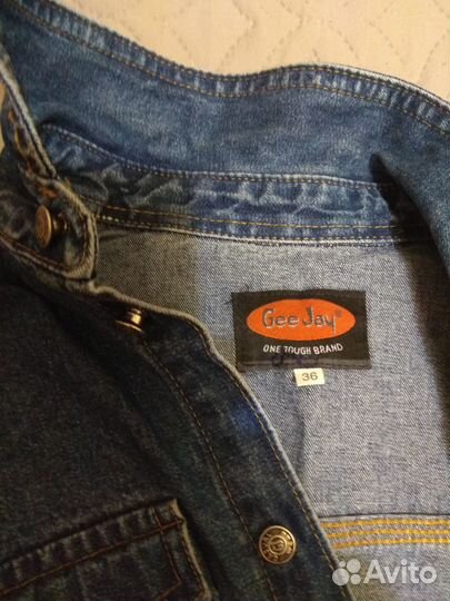 Джинсовая рубашка для мальчика