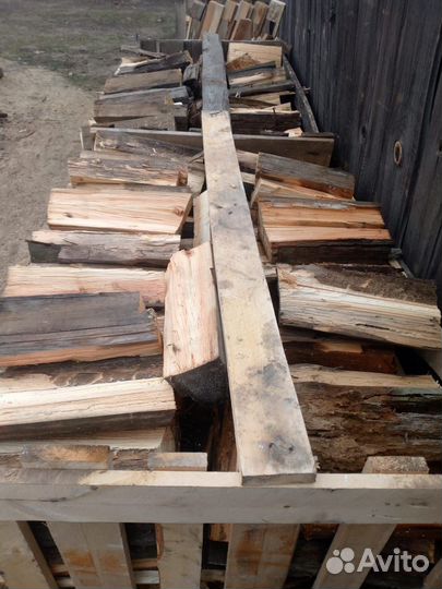 Дрова колотые сосна