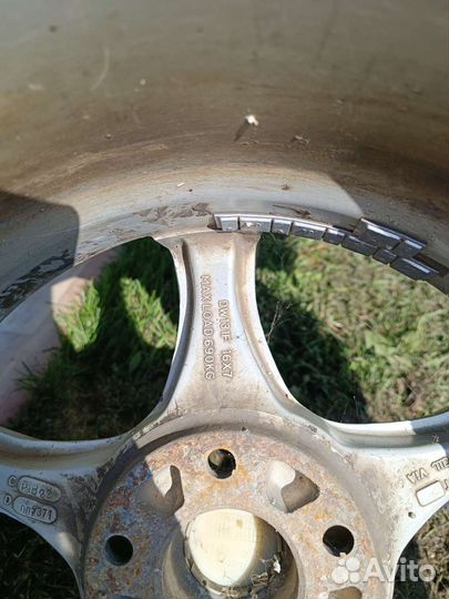 Литые диски r16 5 112 бу