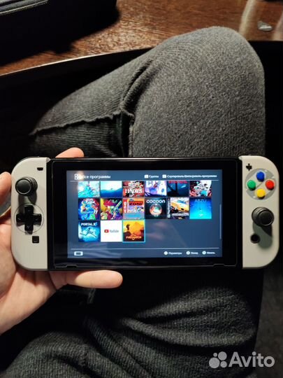 Прошитая Nintendo Switch Rev. 1