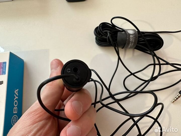 Петличный микрофон Boya BY-M1Pro - 6 метров