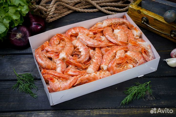 Лангустины без головы самые крупные