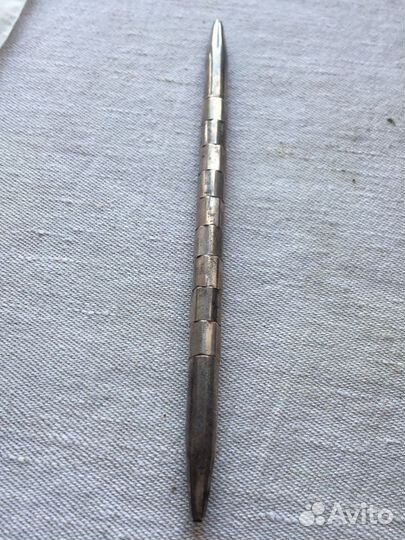Антикварный ручка из Серебро