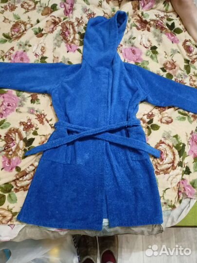 Детский махровый халат