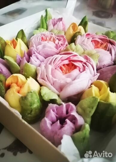 Зефирный букет