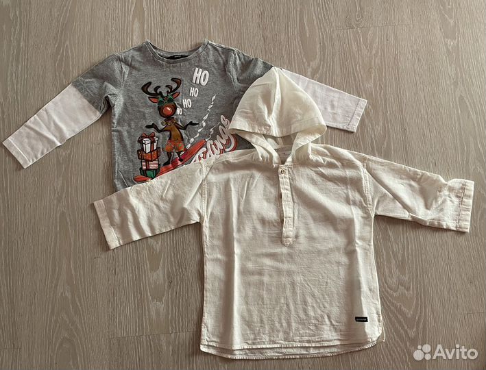 Одежда для мальчика пакетом, размер 4-5 лет