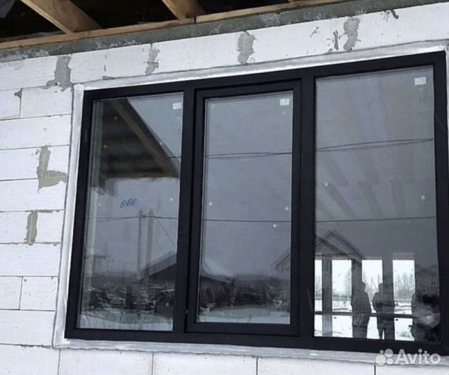 Окна пластиковые, замер, установка