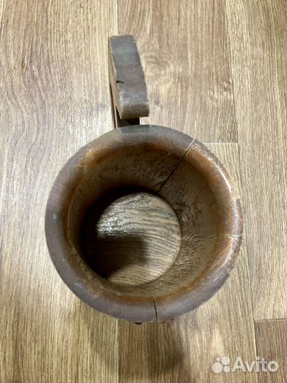 Деревянная кружка