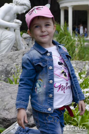 Джинсовая курточка my little pony