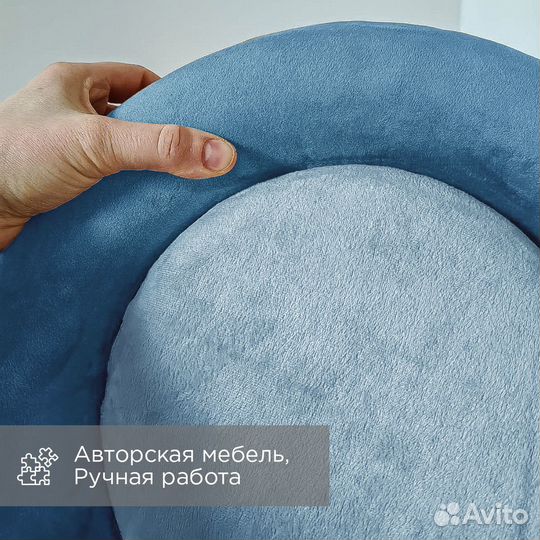 Мягкая кровать диван Мишка с ушками детская