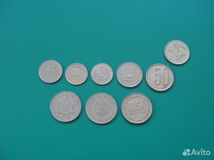 Монеты стран Южной Америки