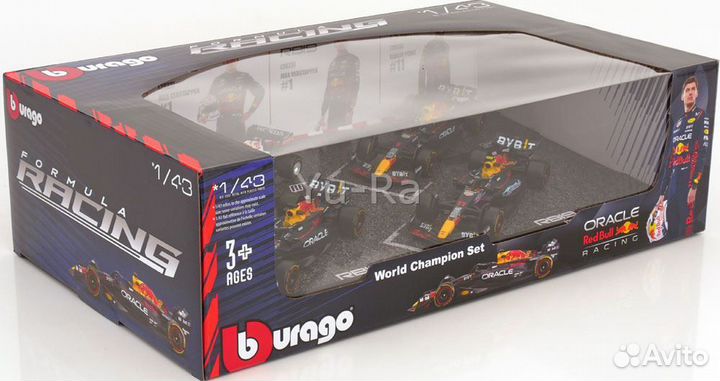 Red Bull Racing RB16-RB19 Champion F1 1:43 Yu-Ra