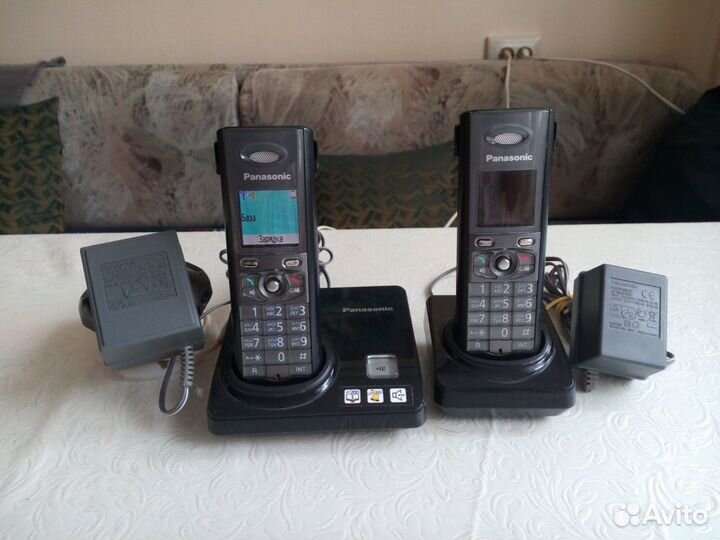 Радио телефон panasonic Мод.kx-tg8206rum