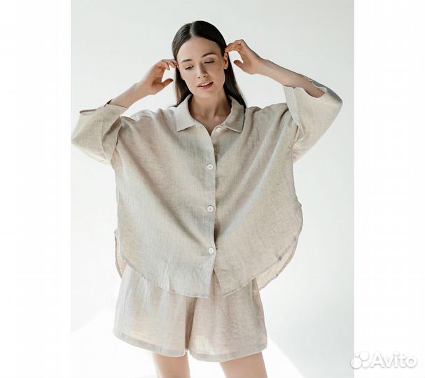 Пижама GoodNight Organic Soul 44-48р, бежевый