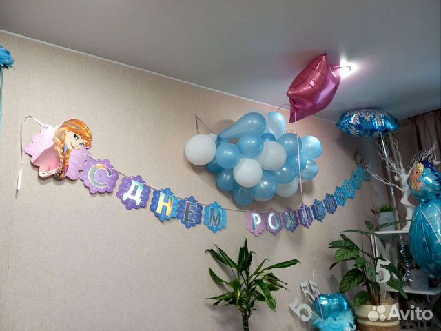 Оформление на день рождение, шарики