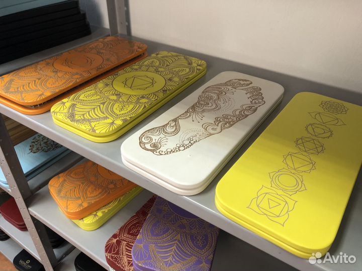 Доска Садху с оцинкованными гвоздями