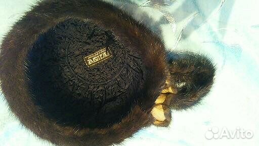 Шапка норковая