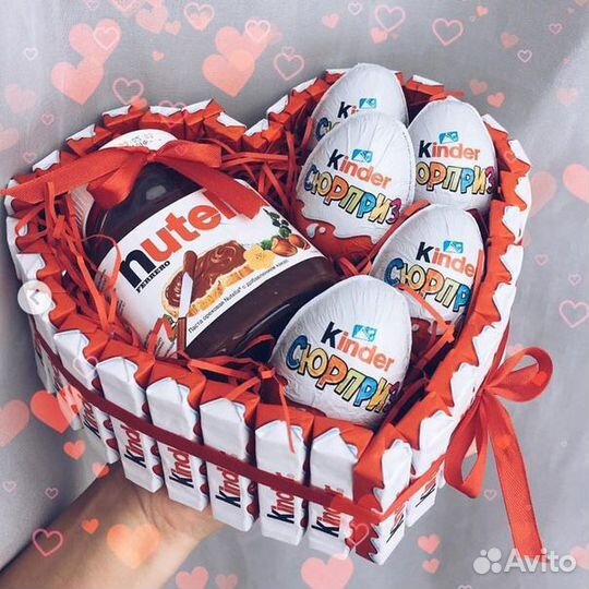 Букет из киндер сюрпризов