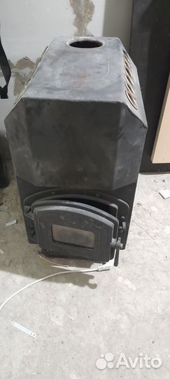 Чугунная печь камин бу