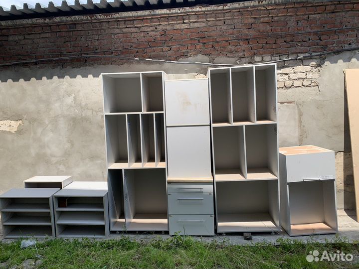 Полки, шкафы, тумбы, столы