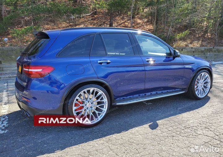Кованые диски R22 на Mercedes GLC -Class AMG