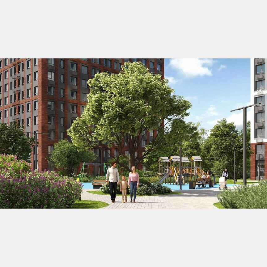 3-к. квартира, 60,5 м², 4/24 эт.