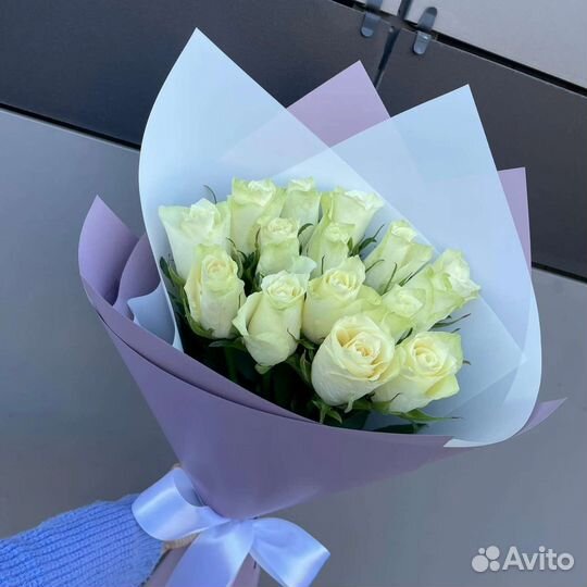 Цветы розы букет