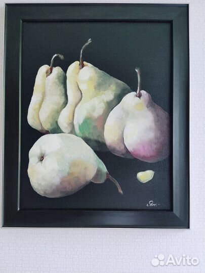 Картина маслом на холсте натюрморт