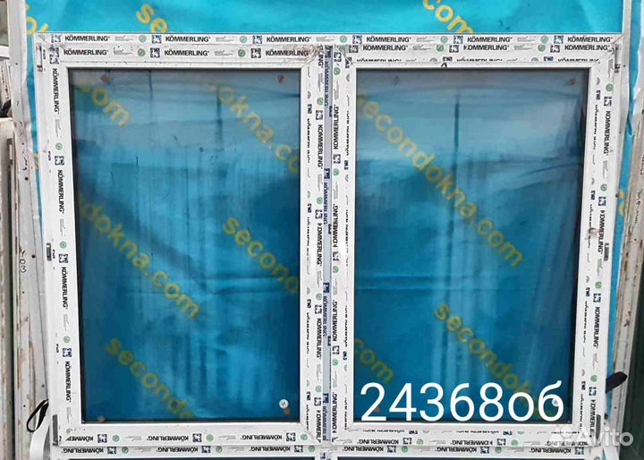 Пластиковое окно Б/У 1780(в) 1400 об х 1860(ш)