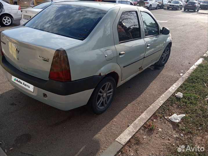 Renault Logan 1.6 МТ, 2005, 170 000 км