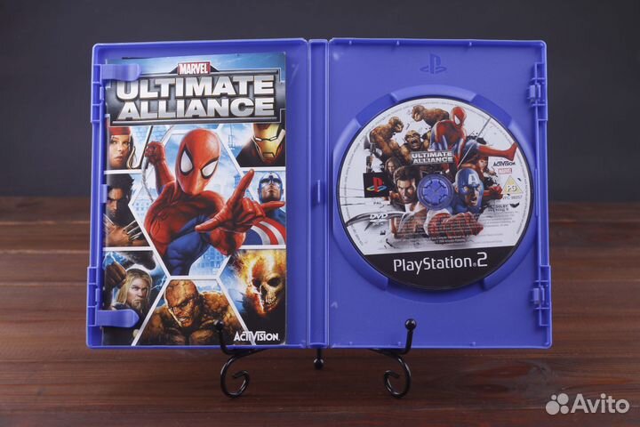 PS2 Marvel Ultimate Alliance Лицензия