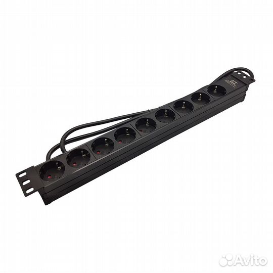 Блок розеток в шкаф 19