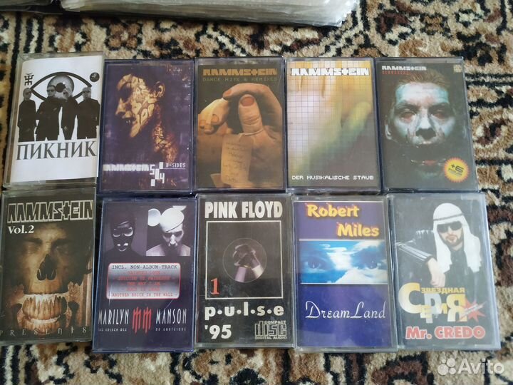 Русский и иностранный рок на кассетах