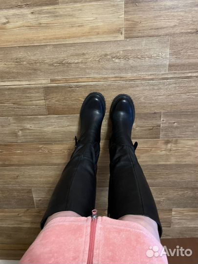 Сапоги женские зимние натуральная кожа