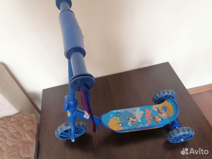 Самокат детский трехколесный
