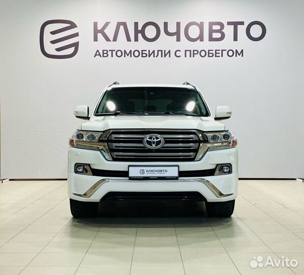 Toyota Land Cruiser 4.5 AT, 2017, 188 480 км